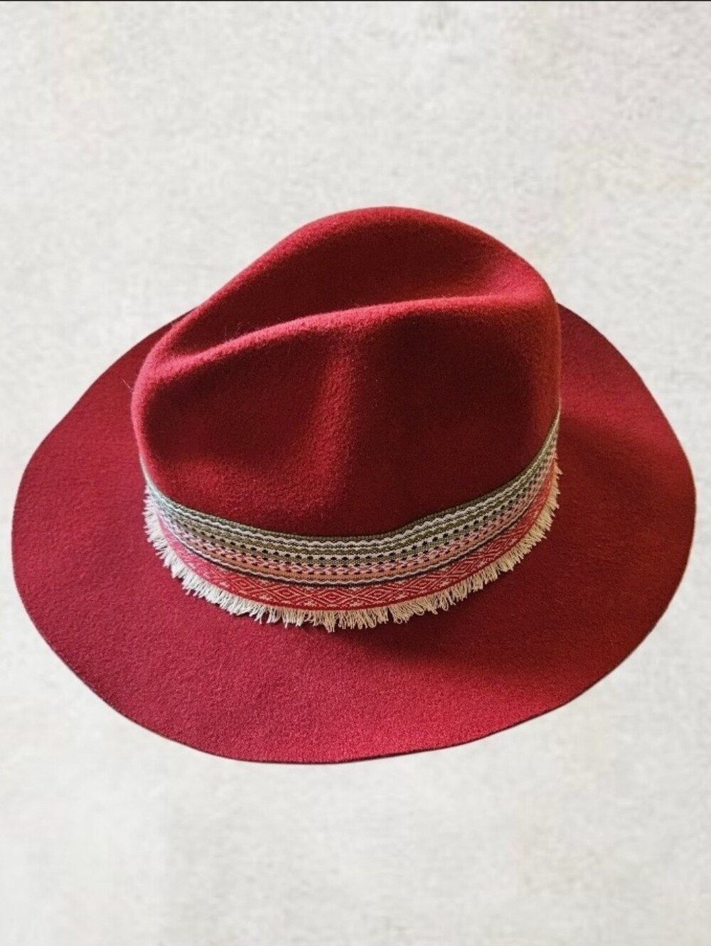 SCALA PRONTO   Felt Safari Style Hat.Floppy raw brim,